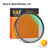 K&amp;f Nano-X, Black Pro Mist Filter 1/8 ultra-clear