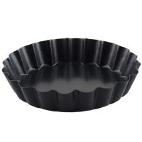 Non-Stick Tart Quiche Flan Pan Molds Pie Pizza Cake Mold Removable Loose Bottom Fluted Heavy Duty Pizza Bakeware