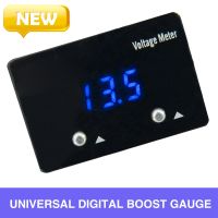 Turbo Boost Vacuum Digital Meter Automobile Voltage Measuring Meter 9-16V Universal Gauge Digital Display Blue Or Red LED