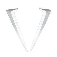 Decorative Abs Pattern Rear Triangular Frame C Pillar Rear Window Patch for 2021 Toyota Sienna