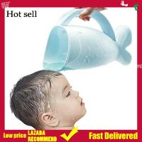 Baby Shampoo Rinse Cup Whale Shape Bath Rinser Pail for Kids Washing Hair Washing Out Shampoo