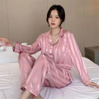 {Pajama queen} ชุดนอนแขนยาวผ้าไหม39; S