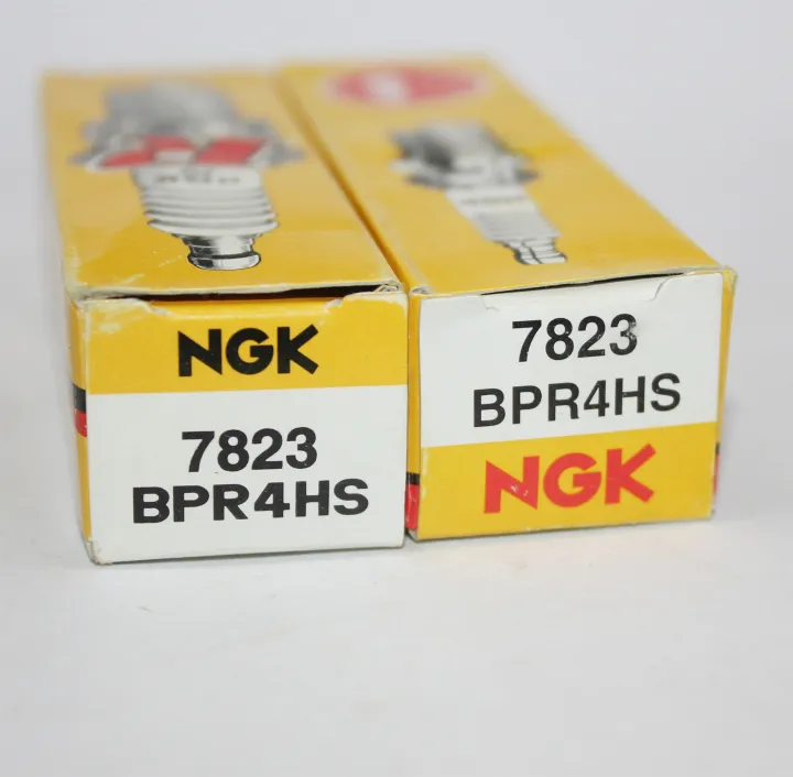 New-Original NGK Resistor BPR4HS Spark Plug BP4HS Two Stroke Dream Elf ...