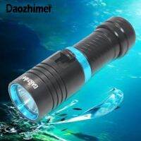 Waterproof IPX8 Diving Flashlight XM -L2 LED Scuba Diver Diving Light 100M  Waterproof Lantern Camping Fishing LED Torch Diving Flashlights