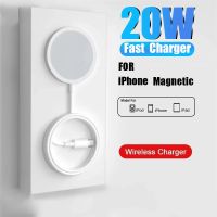 ✙☊✴ Original 20W Magnetic Wireless Charger For Apple iPhone 14 13 12 11 Pro Max mini Fast Charge XR X XS 8 Plus USB C Accessories