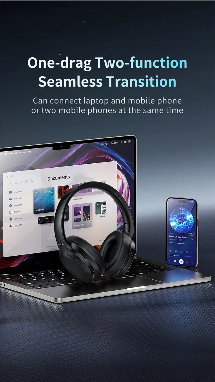 Recci REP-W59 BARON SERIES Bluetooth Earphone description image 3