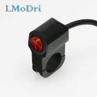 LMoDri ขายส่ง4 Pcs 12V สวิตช์ไฟหน้ารถจักรยานยนต์อลูมิเนียมสำหรับ22Mm Handlebar Switch Fo Light On Off Led Indicator