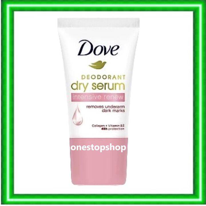 Dove Deodorant Dry Serum Collagen Intensive Renew Vitamin B3 50mL