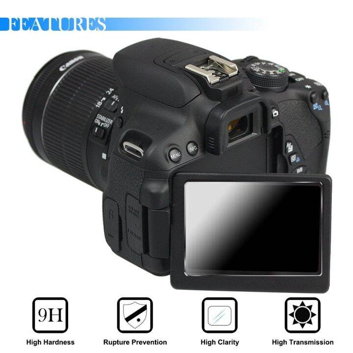 2x-glass-lcd-screen-protector-for-canon-eos-r100-r50-r10-r8-r7-r-rp-250d-4000d-2000d-90d-80d-850d-m50-r6-6d-mark-ii-t8i-t7-sl3-picture-hangers-hooks