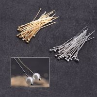 【DT】hot！ 200pcs/lot Length 16 20 25 30 40 50 Mm Gold Metal Pins Diy Jewelry Making Findings Dia 0.5mm