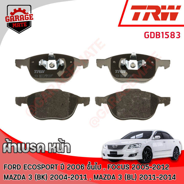 trw-ผ้าเบรคหน้า-ford-ecosport-bk-focus-c307-1-6l-1-8l-focus-c346-1-6l-1-8l-2012-ขึ้นไป-รหัส-gdb1583