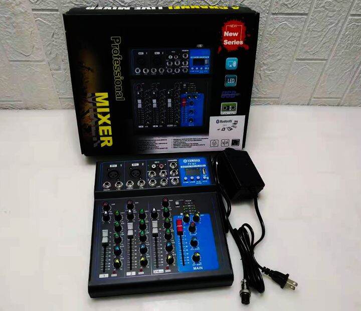 Yamaha 4 CHANNEL mixer with Usb & Bluetooth Lazada PH