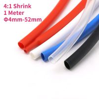 1 Meter Dual Wall Heat Shrink Tube 4:1 Ratio Shrinkable Tubing With Glue Adhesive Lined Wrap Wire Cable Kit Φ4mm-52mm Cable Management