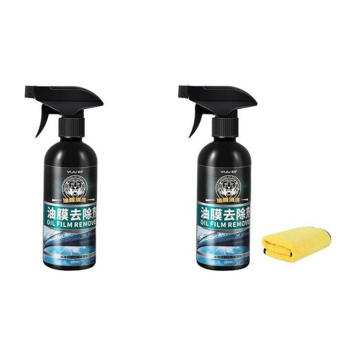 Automotive Glass Cleaner 300ml Ceramic Softening Molecules Car Cleaner