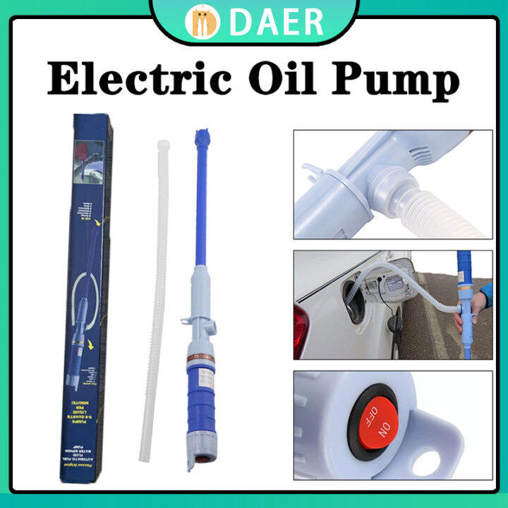Electric Oil Pump Fuel Pump Oil Changer Portable Outdoor Car Fuel