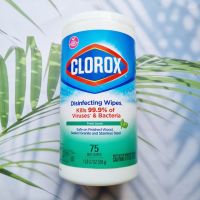 ทิชชู่เปียกทำความสะอาด อเนกประสงค์ Disinfecting Wipes 75 Wet Wipes (Clorox®)