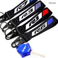 เคสกุญแจสำหรับยามาฮ่า YZF ที่ใส่ YZFR6 R7 R1 R6 R3 YZFR3 YZFR1 YZFR7 CNC สำหรับรถจักรยานยนต์ที่ใส่กุญแจเปลือกหอยกุญแจ YZF-R แหวนพวงกุญแจ