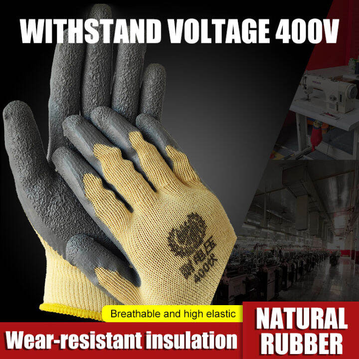Electric Shock Protection Gloves, Waterproof High Voltage Protection