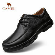 Camel Giày Công Sở Nam Giày Da Bò Thật Mềm Thường Ngày Cho Nam Giày Bố Nam