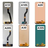 Aaa Lcd สำหรับ A50 A30/A20 A205/A30 A305/A405 A40จอแสดงผล Lcd แบบสัมผัสหน้าจอเครื่องมือประกอบแผงดิจิไทเซอร์