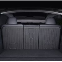 Rear Row Seats Back Protector Anti-Kick Pad Cover For Tesla Model Y 5-Seater XPE Dirtyproof Seat Back Mats
