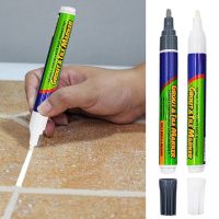 Tile Pen Wall Grout Restorer Pen Repair Marker Grout Filler Pen for Restoring Tile Wall Floor Bathrooms and Kitchen