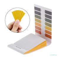 80 Pcs Aquarium pH Test Strip Fish for Tank Test Kit for Water &amp; Soil Testing Inspection Tools