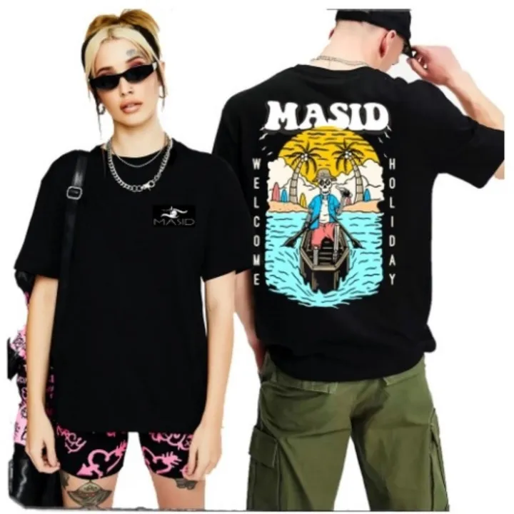 BLACK T-SHIRT MASID CLOTHING (ALL GOOD IN THE HOOD) UNISEX - GOOD ...