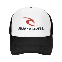 Rip Curls Trucker Hat ผู้หญิงผู้ชาย,หมวกเบสบอลตาข่ายปรับ Snapback