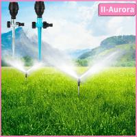 อุปกรณ์รดน้ำในสวนสปริงเกลอร์แบบหมุนสปริงเกอร์รดน้ำ II-AURORA การปล่อยน้ำแบบหมุนหมุนได้360องศา