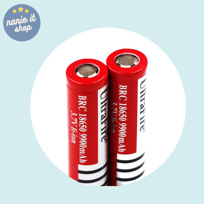 UltraFire ถ่านชาร์จ Li-ion 18650 3.7V 9800mAh (2ก้อน)