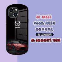 เคสสำหรับไอโฟนโทรศัพท์กันกระแทก Mazda 14 /Pro/plus /Pro Max/ 13/12/11-กระจกป้องกัน