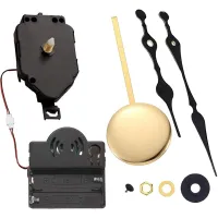2X Quartz Pendulum Trigger Clock Movement Chime Music Box Completer DIY Wall Mechanism Parts with 8Pairs Clock Hands
