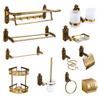 Antique bathroom carved Bathroom Accessories Set Towel rack bathroom hardware set creative rectangular bathroom accessories set