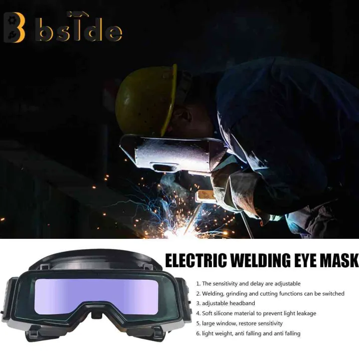 [ร้านเครื่องมือ Bside] แว่นตาเชื่อมมืดอัตโนมัติ Arc Welder Eye Shield