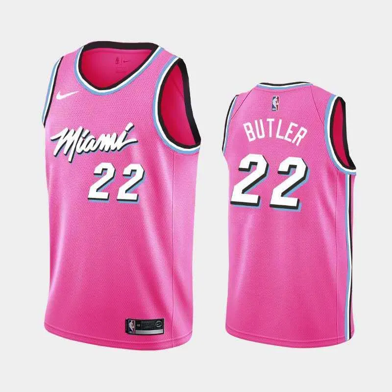 Hevding Jimmy Butler Miami Vice Wave Jersey 22 Long Sleeve T-Shirt