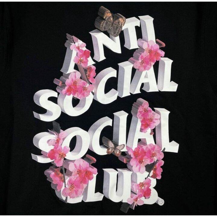 ผู้ชาย-hoodie-ของแท้-เสื้อฮู้ดดี้-anti-social-social-club-kkoch-4k-hoodie-black-เสื้อกันหนาว-assc-พร้อมส่ง