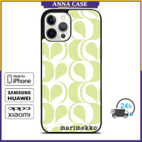 Marimekko390 Phone Case for iPhone 14 Pro Max / iPhone 13 Pro Max / iPhone 12 Pro Max / XS Max / Samsung Galaxy Note 10 Plus / S22 Ultra / S21 Plus Anti-fall Protective Case Cover