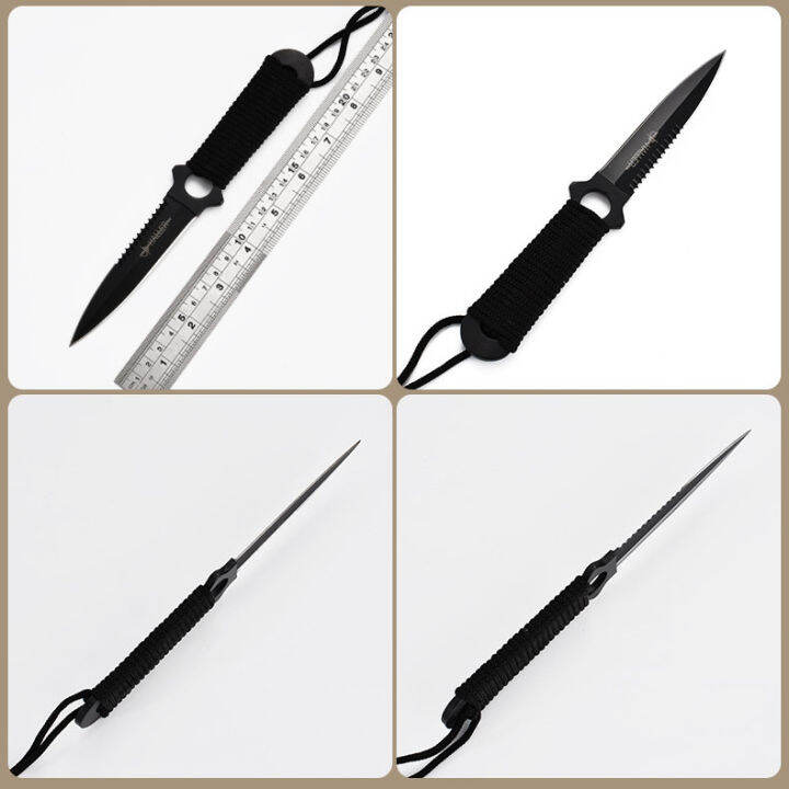 426tool-มีดสั้น-มีดขว้าง-มีดปา-มีดเดินป่า-knives-มีดต่อสู้-knife-fight-มีดพก-มีดพับ-มีดตั้งแคมป์-มีดคม-2-ด้าน-พร้อมปลอกเก็บมีด