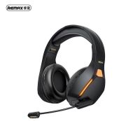 Remax RB-680HB Wireless Gaming Headphones ใช้งานได้16ชม. หูฟังไร้สายแบบครอบหัว พร้อมก้านไมค์ สำหรับเล่นเกมส์โดยเฉพาะ  emax RB-680HB Wireless Gaming Headphones  หูฟังไร้สายแบบครอบหัว พร้อมก้านไมค์ ฟังเพลงได้คุยโทรศัพท์ได้ สำหรับเล่นเกมส์โดยเฉพาะ สามารถใช้ง