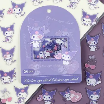 60pcs Hello Kitty Sticker Sanrio Anime Toy Girl Kawaii Stickers Cute  Stickered Pack Sticke Laptop Skin Kuromi My Melody Sticker