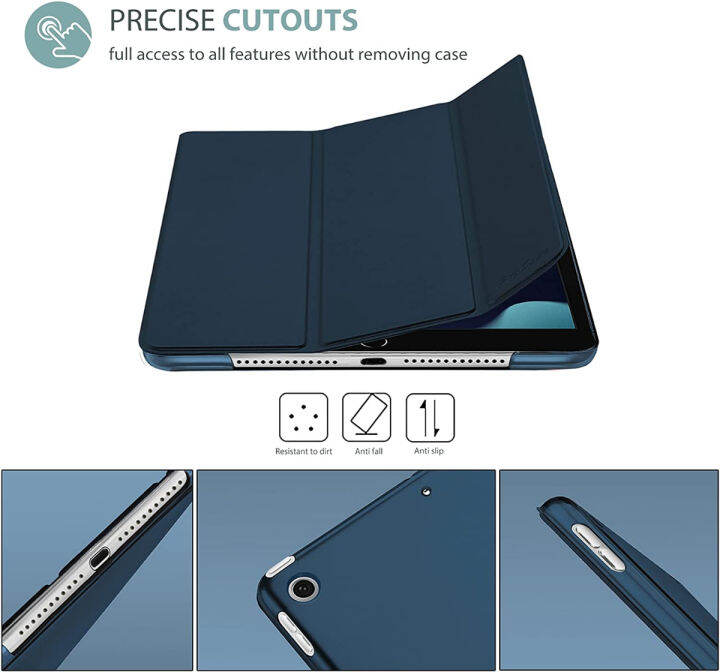 procase-ipad-10-2-case-ipad-9th-generation-2021-ipad-8th-generation-2020-ipad-7th-generation-2019-case-slim-stand-hard-back-shell-protective-smart-cover-case-for-ipad-10-2-inch-navy