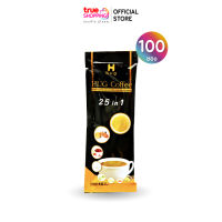 Hug Coffee 25 in 1 กาแฟเพื่อสุขภาพปรุงสำเร็จชนิดผง 100 ซอง By TrueShopping