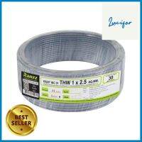 สายไฟ THW IEC01 RANZZ 1x2.5 ตร.มม. 30 ม. สีเทาELECTRIC WIRE THW IEC01 RANZZ 1X2.5SQ.MM 30M GRAY **สอบถามเพิ่มเติมได้จ้า**