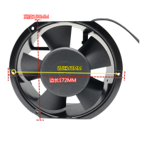 MDOVPD MD17251A2HBL AC220V 0.25A คอมพิวเตอร์อินเวอร์เตอร์แชสซีขนาด17ซม. Fanl3zm5f คอมพิวเตอร์