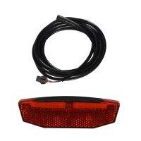 6-60V Electric Bicycle Taillight Electric Bike LED Rear Tail Light Warning Lamp Night Safety Cycling Accessory