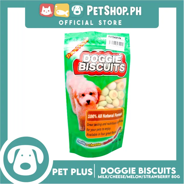 Pet Plus Round Doggie Biscuits 80g (Travel Pack) Dog Treats | Lazada PH