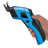 Rechargeable Electric s Wireless Battery Cutter Cloth Car PVC Leather Cutting Tools Cordless Sewing Shear Doubl Blade