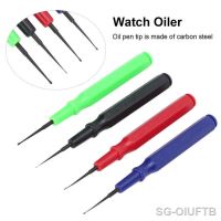 4Pcs Watch Lubricant Oiler Oil Pin Pen Watch Part Lubricating Applying Repair Maintenance Tool Lubricant Applicator Watchmaker