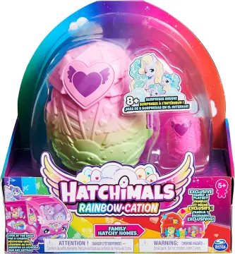 Hatchimals CollEGGtibles Transforming Rainbow-cation Camper Toy